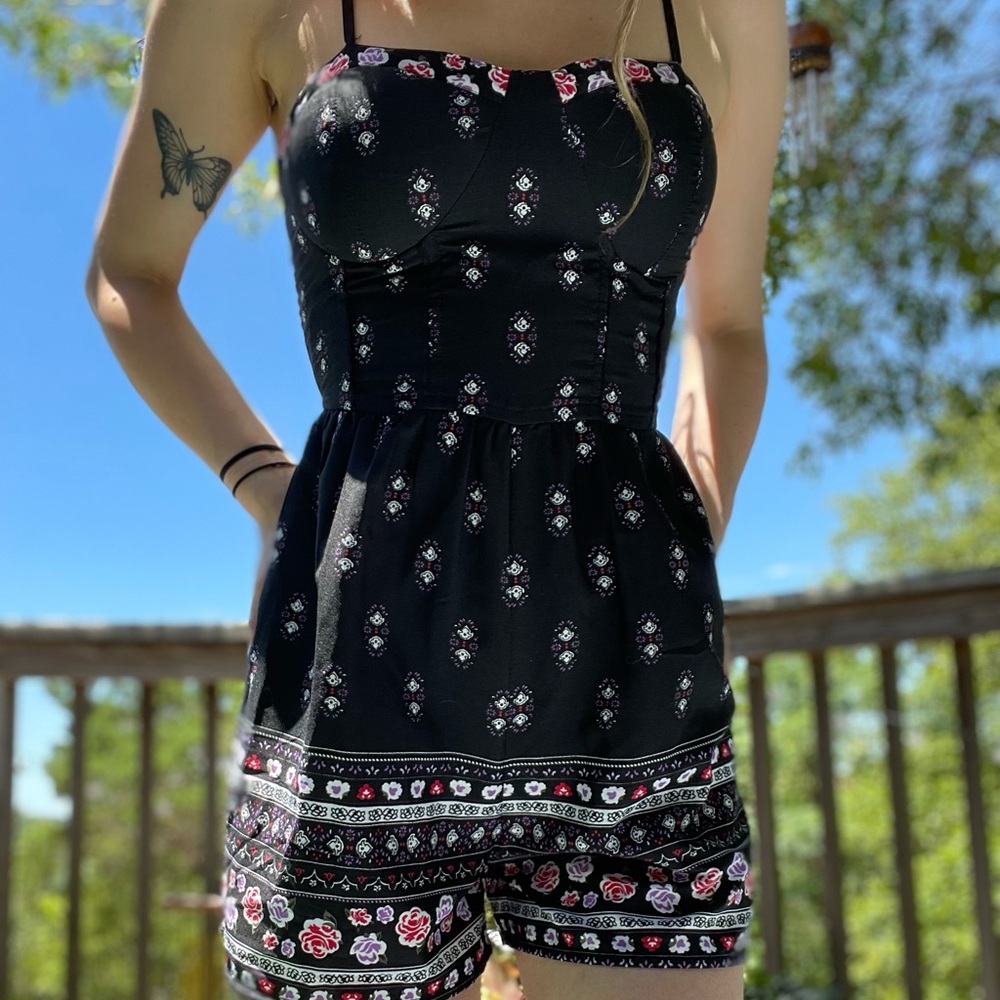 Band of Gypsies Floral romper